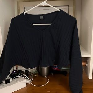 Navy Blue Shein Sweater